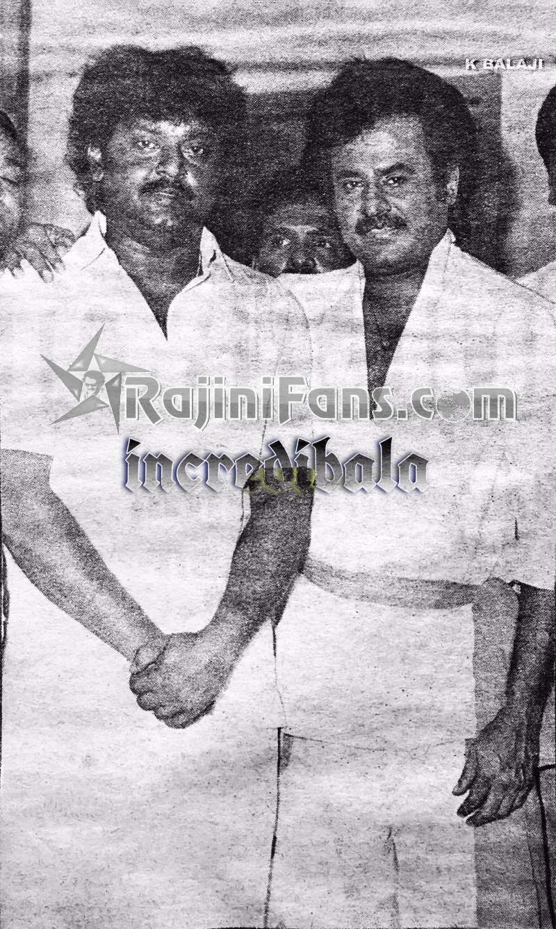 Actor Vijayakanth Speaks about Superstar Rajinikanth - Rajinifans.com