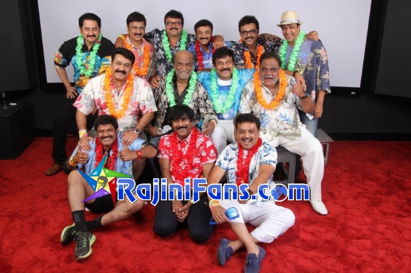 Rajinikanth reunion2014 3