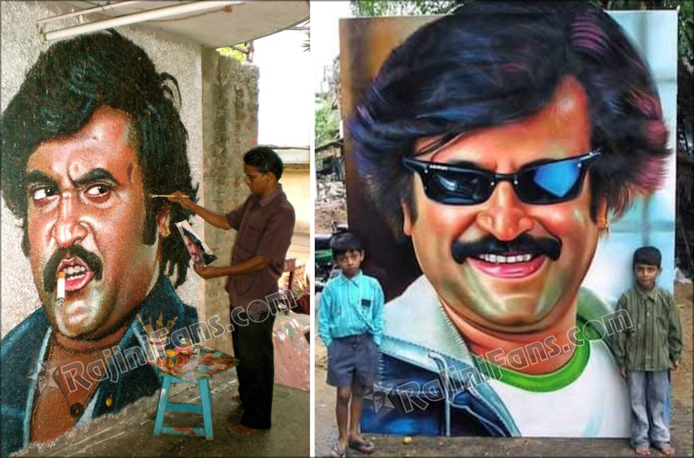 Superstar Rajinikanth Cinema Cut Outs, Rajini Banners & Posters (Part 6) - Rajinifans.com photo 119