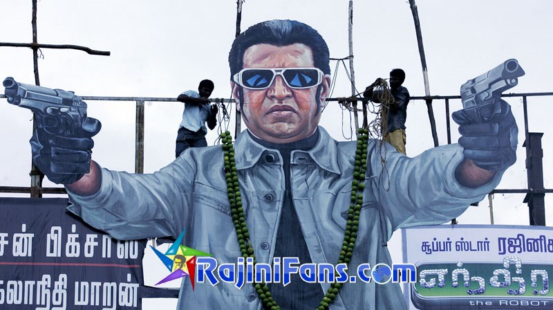 Superstar Rajinikanth Cinema Cut Outs, Banners & Posters (Part 2) - Rajinifans.com photo 24