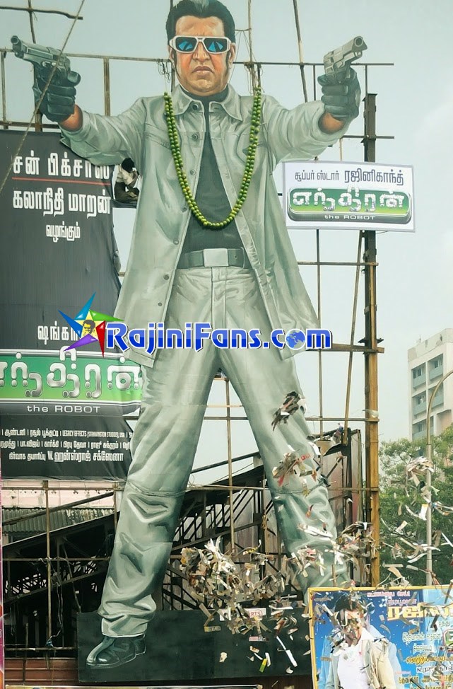 Superstar Rajinikanth Cinema Cut Outs, Banners & Posters (Part 4) - Rajinifans.com photo 74