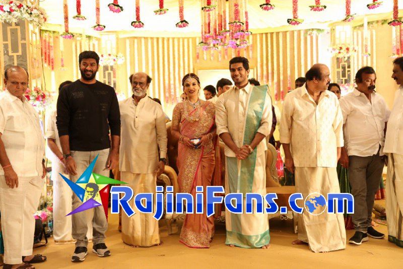 Vishagan Soundarya Rajinikanth Wedding and Reception Photos - Rajinifans.com photo 13