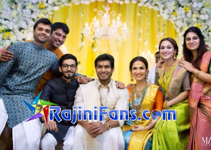 Vishagan Soundarya Rajinikanth Wedding and Reception Photos - Rajinifans.com photo 4