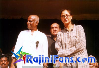 Superstar Rajinikanth fast for Cauvery Water in 2002 - Part 2 - Special Moment Photos - Rajinifans.com photo 33