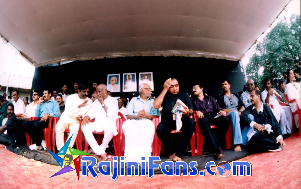 Superstar Rajinikanth fast for Cauvery Water in 2002 - Part 1 - Rajinifans.com photo 6