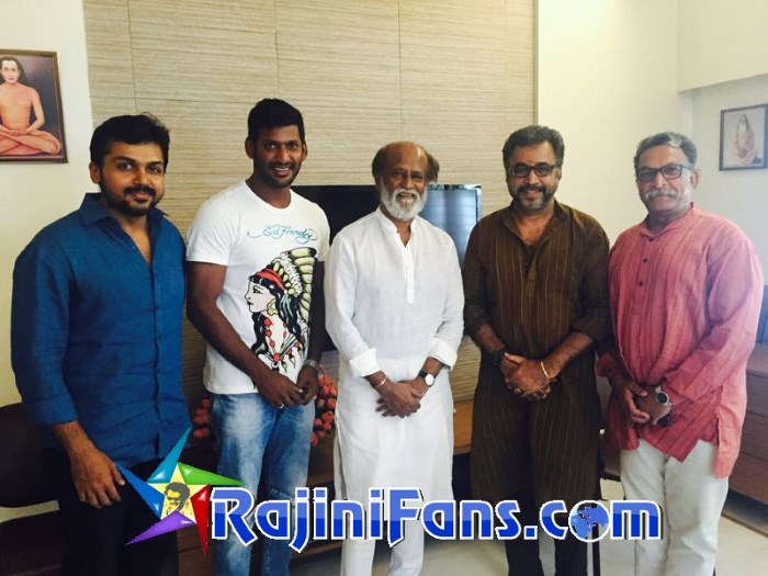 VIPs and Celebrtities Visiting Superstar Rajinikanth (Part 2)- Rajinifans.com photo 23