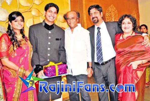 Rajinikanth at Srikanth son wedding reception 2009