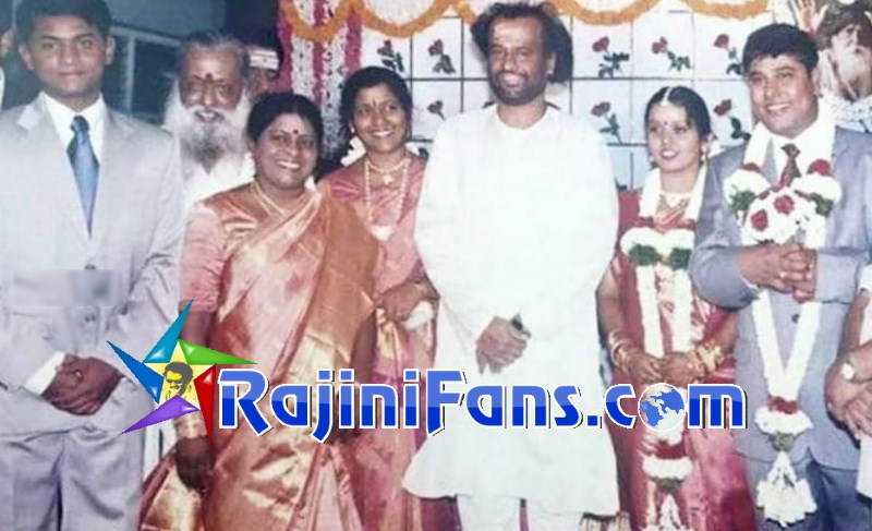 Rajinikanth at Balakumaran family wedding function
