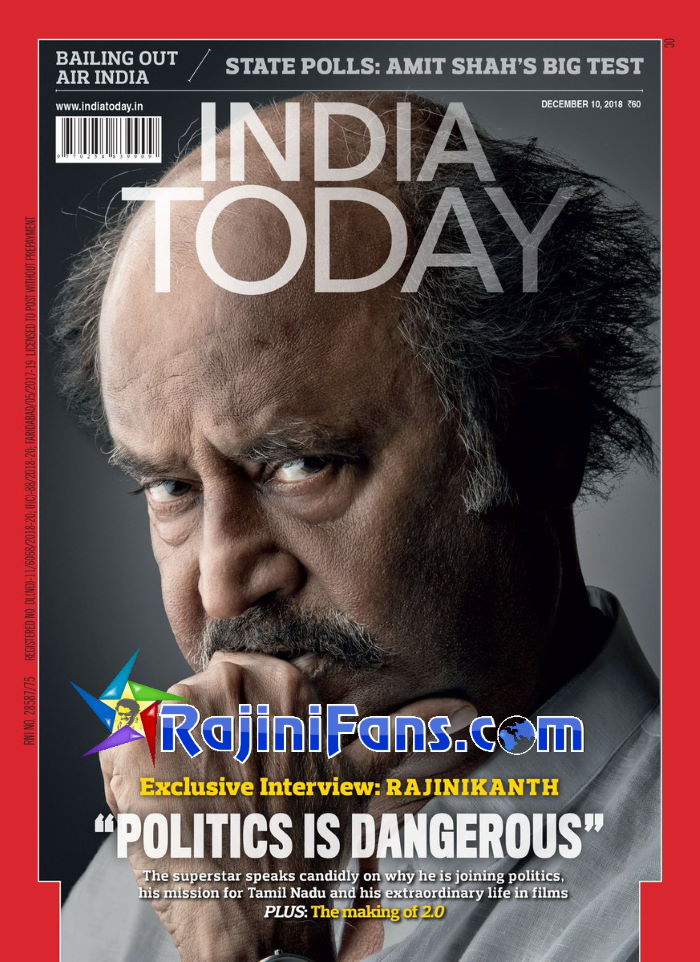Superstar Rajinikanth Magazine Cover Page and Newspaper Headlines Photos - Rajinifans.com photo 5