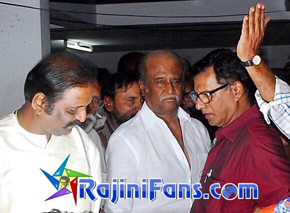 Rajinikanth at K. Balachander memorial