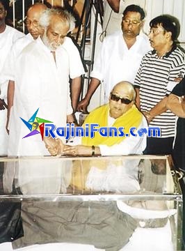 Rajinikanth pays tribute to politician Murasoli Maran