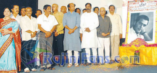 Rajinikanth pays tribute to director Sridhar