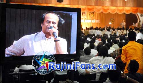 Rajinikanth fans meet 2008 - 9