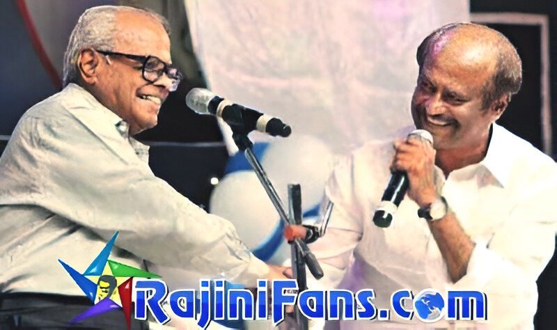 K. Balachander interviewed Superstar Rajinikanth in 2010 - Rajinifans.com