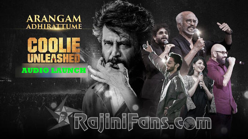 Coolie Audio Release Grand Event - Rajinifans.com