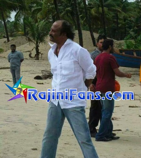 Lingaa Shooting Spot Photos with Rajinikanth (Part 3) - Rajinifans.com