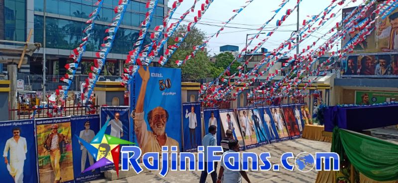 Petta Movie 50 Days Celebration by Thalaivar Fans & Petta Team