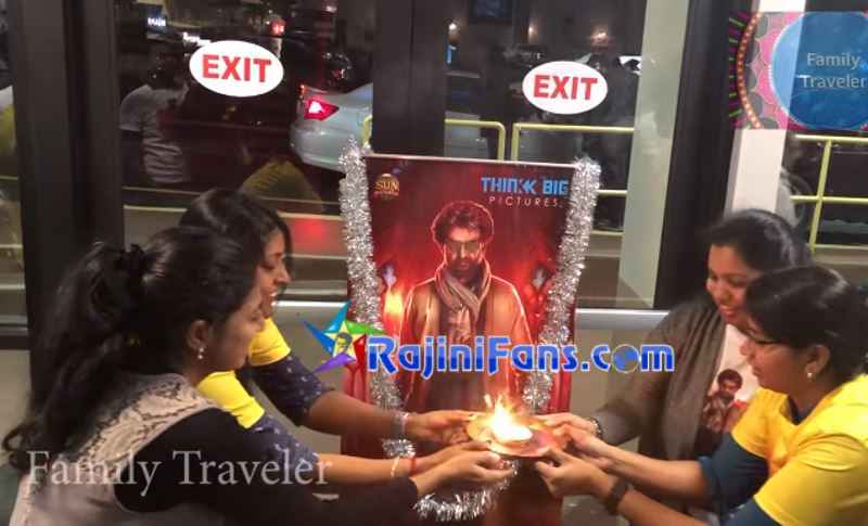Petta Movie Rajini Fans Mass Celebration in USA - Rajinifans.com