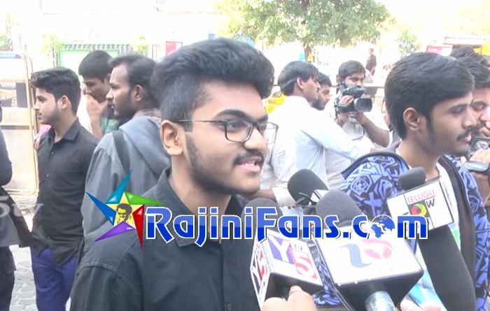 Petta FDFS in Hyderabad (Telangana)