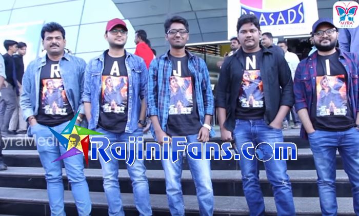 Petta FDFS in Hyderabad (Telangana)