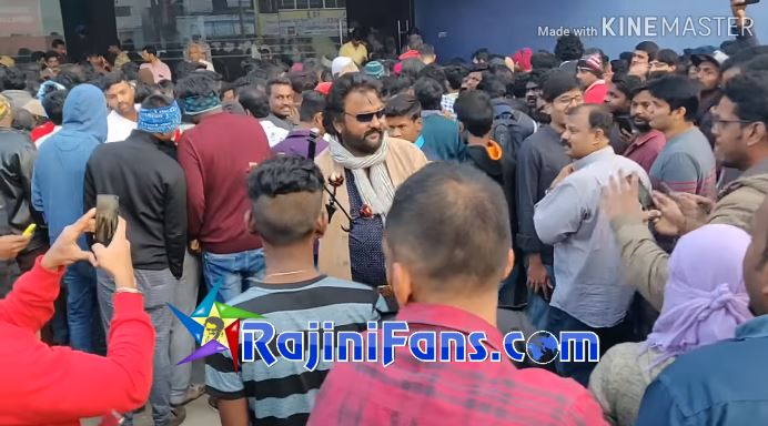 Petta FDFS in Bangalore (Karnataka)