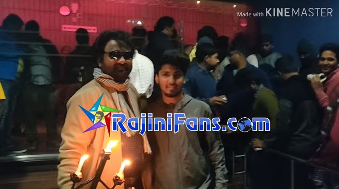 Petta FDFS in Bangalore (Karnataka)
