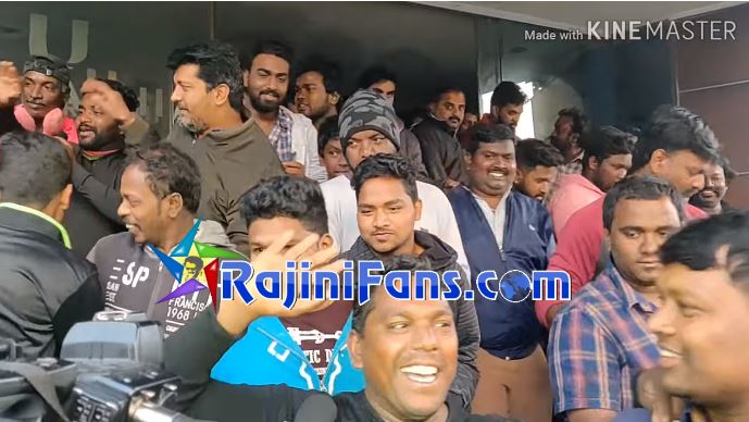 Petta FDFS in Bangalore (Karnataka)