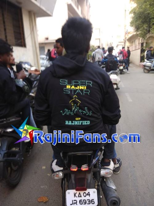 Petta FDFS in Bangalore (Karnataka)