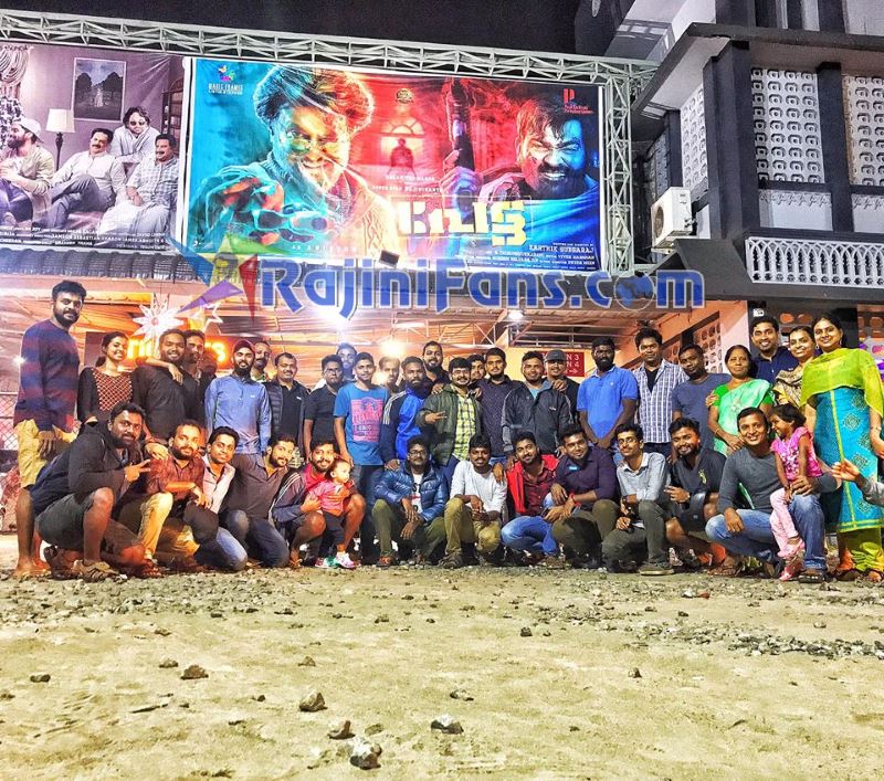 Petta FDFS in Kerala