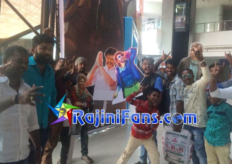 Petta FDFS in North India (Mumbai)