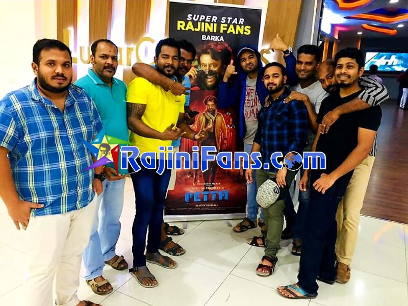 Petta Movie Celebrations in Middle East Countries