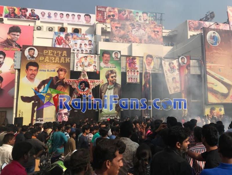 Petta Movie Celebrations in Tamil Nadu