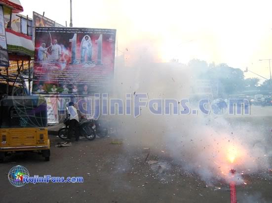 Sivaji The Boss Movie 100 Days Celebrations by Fans at Chennai, Trichy, Nellai and Salem