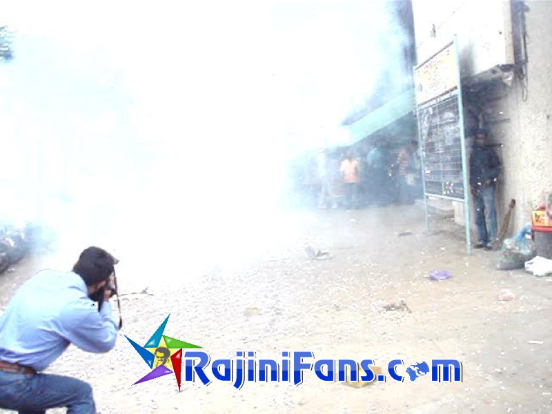 Fans' Celebration for Sivaji Movie 50th day at Albert Theater, Chennai