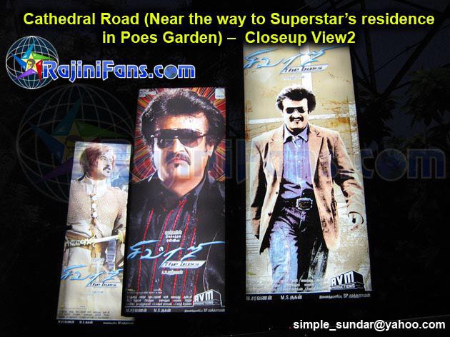 Sivaji Hoardings in Chennai