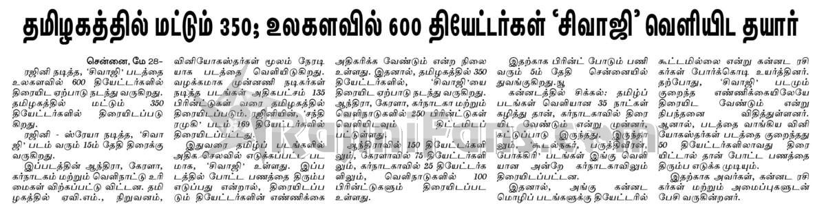 Media News Paper Scanning (Part 3)