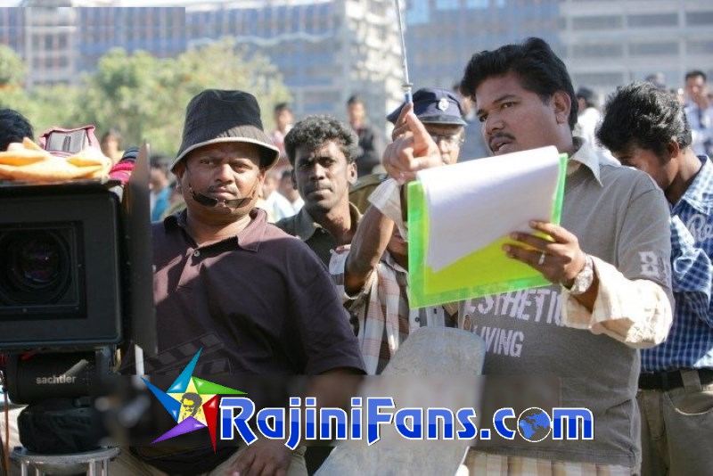 Sivaji Movie Working Stills