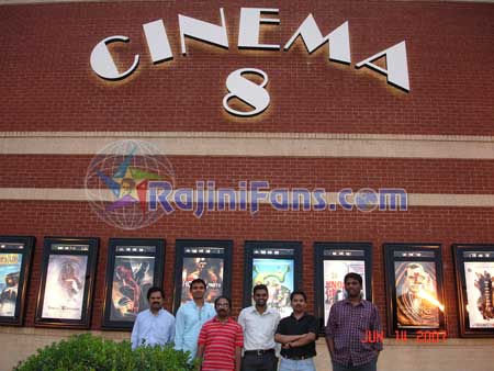 USA : Sivaji The Boss FDFS Celebrations