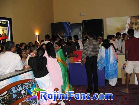 USA : Sivaji The Boss FDFS Celebrations