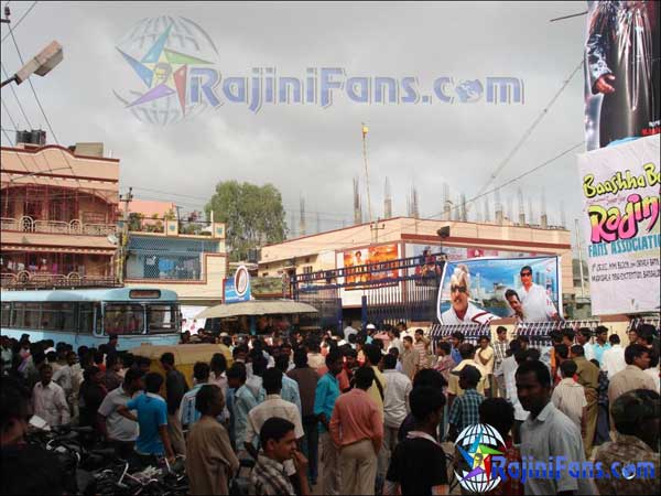 Other States in India : Sivaji The Boss Movie FDFS Celebrations
