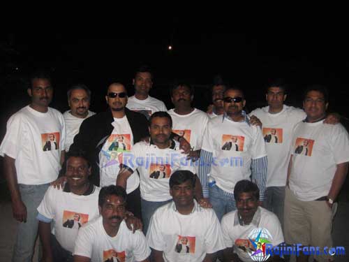 USA : Sivaji The Boss FDFS Celebrations