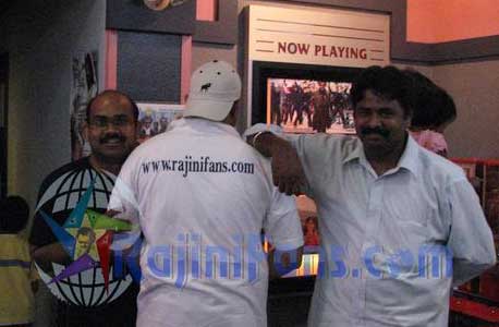 USA : Sivaji The Boss FDFS Celebrations