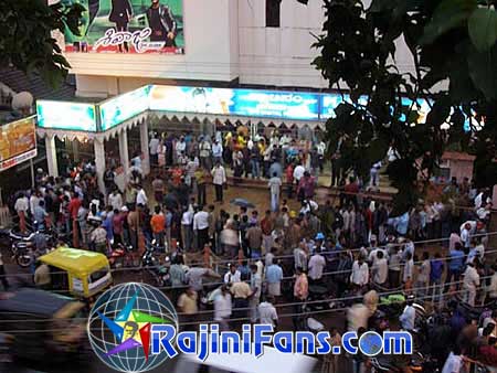 Other States in India : Sivaji The Boss Movie FDFS Celebrations
