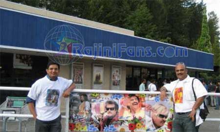USA : Sivaji The Boss FDFS Celebrations