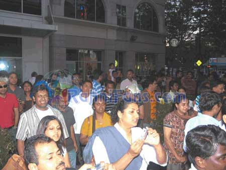 USA : Sivaji The Boss FDFS Celebrations