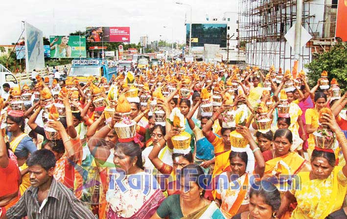 Tamil Nadu : Sivaji The Boss FDFS Celebrations