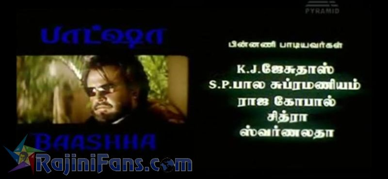 Baasha Movie Title Card Collections Title Card 37