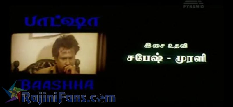 Baasha Movie Title Card Collections Title Card 42