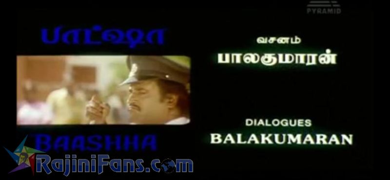 Baasha Movie Title Card Collections Title Card 50