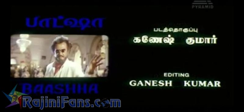 Baasha Movie Title Card Collections Title Card 51